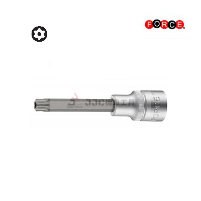 FORCE 1/2 四分 星型中空套筒 防盜卡鉗套筒