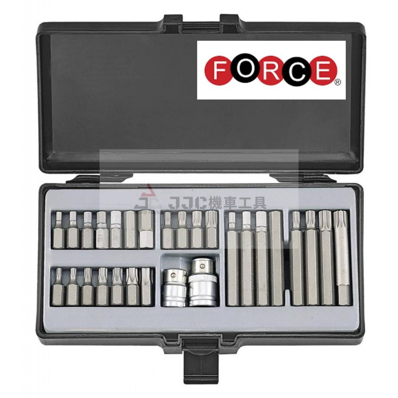 FORCE 28件組 六角 星型 12角 起子頭 綜合組